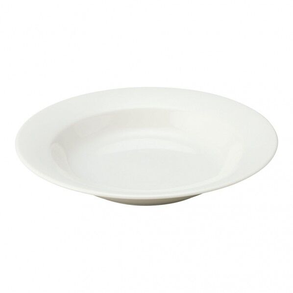 山加 トーンホワイト 23cmリムスープ皿