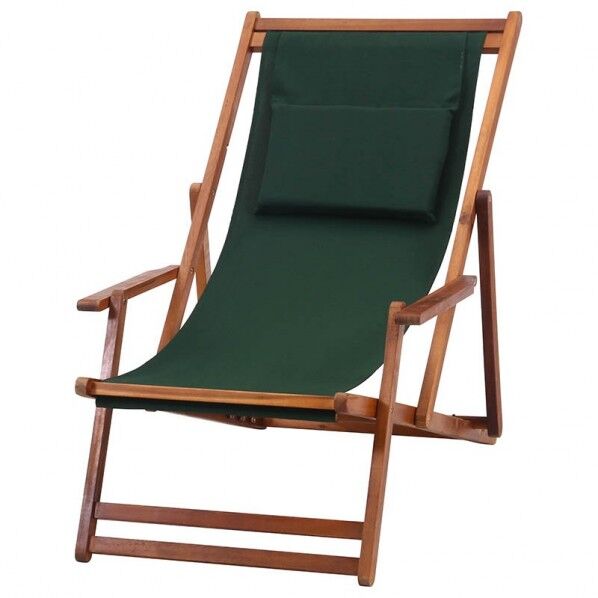 デッキチェア VFS-GC29JP グリーン ガーデンテーブル・チェア 79498 1個