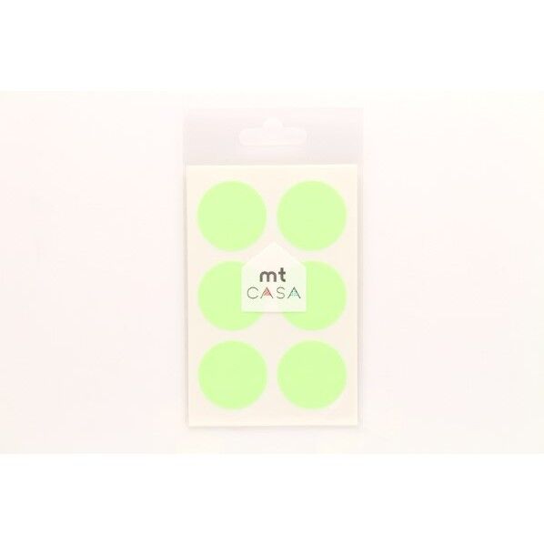 カモ井(カモイ) mt casa seal S ショッキンググリーン Φ35mm MTCDSS04 1個
