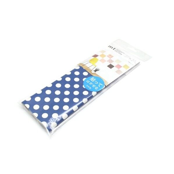 mtリメイクシートスクエア ドット･ネイビー