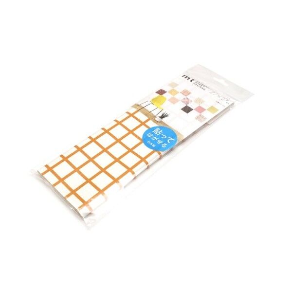 mtリメイクシートスクエア 方眼・オレンジ