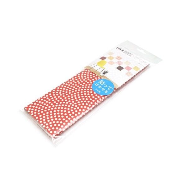 mtリメイクシートスクエア 鮫小紋・紅緋