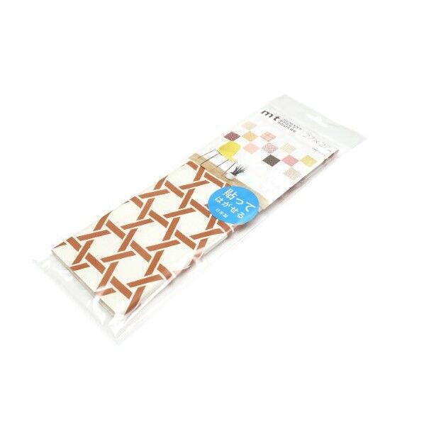 mtリメイクシートスクエア 籠目･土色