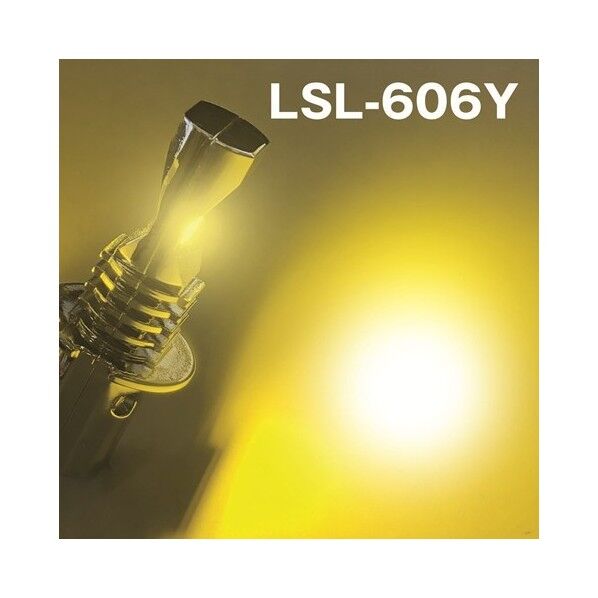 LSL-606Y JB激光LED H3バルブ 12/24V共用 (ハロゲンバルブタイブ)