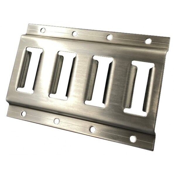 JBラッシングレール SUS304 L=200 穴付(P=50)