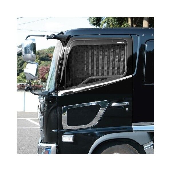 KK-101 JB 仮眠カーテン+安全窓カーテン ブラック