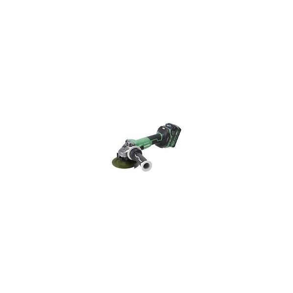 HiKOKI(ハイコーキ) G3613DC (2XPZ) 36V 充電式 ディスクグラインダ スライドスイッチ セット品(電池2個・充電器・ケース付) トイシ径125mm アグレッシブグリーン 1台