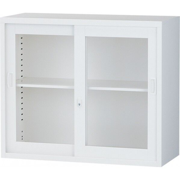 ガラス引戸書庫(H750mm)