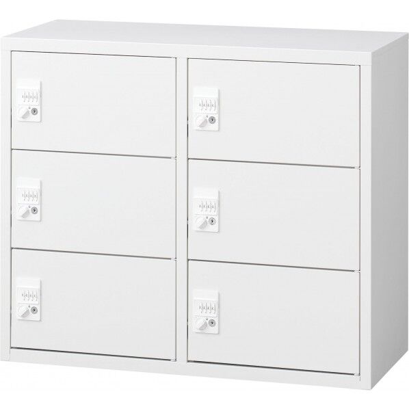 パーソナルロッカー･6扉 （H750mm）