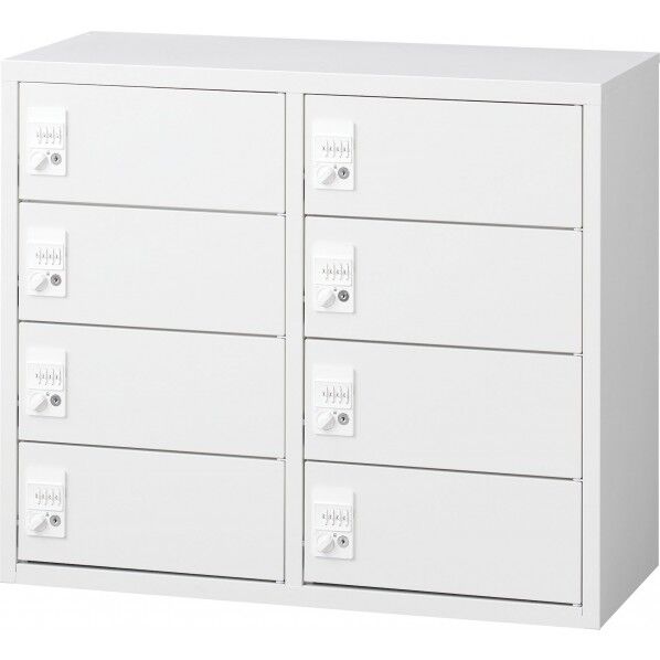 パーソナルロッカー･8扉 （H750mm）