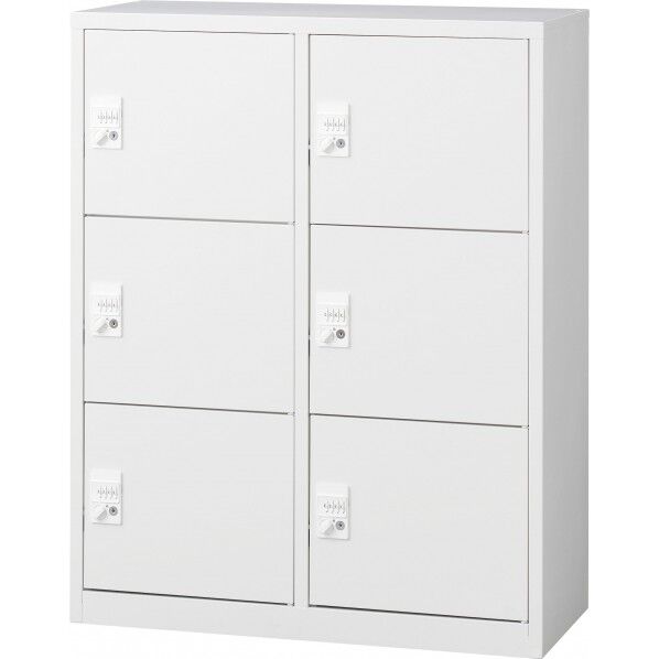 パーソナルロッカー･6扉 （H1110mm）