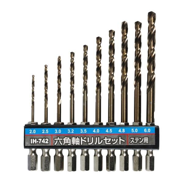 IH 六角軸ステン用ドリル IH-742 1個