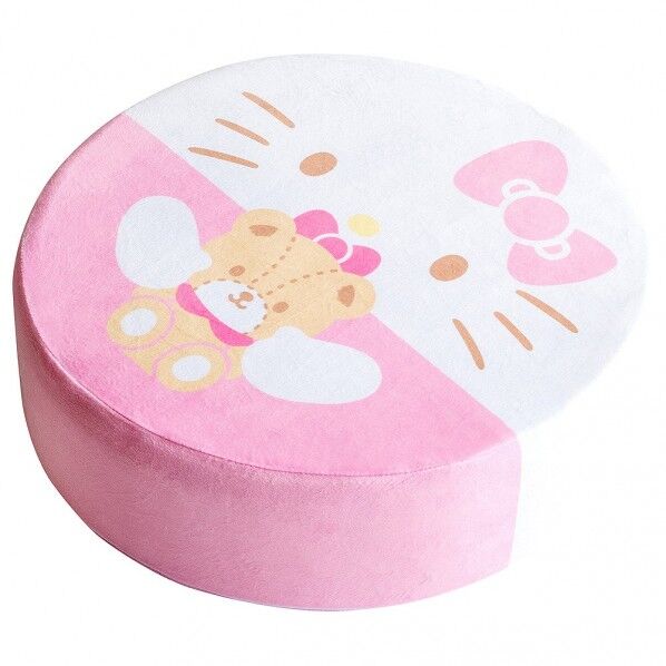 サンリオキャラクターズ リビングクッション ハローキティ 直径40×高さ12cm CN-S400