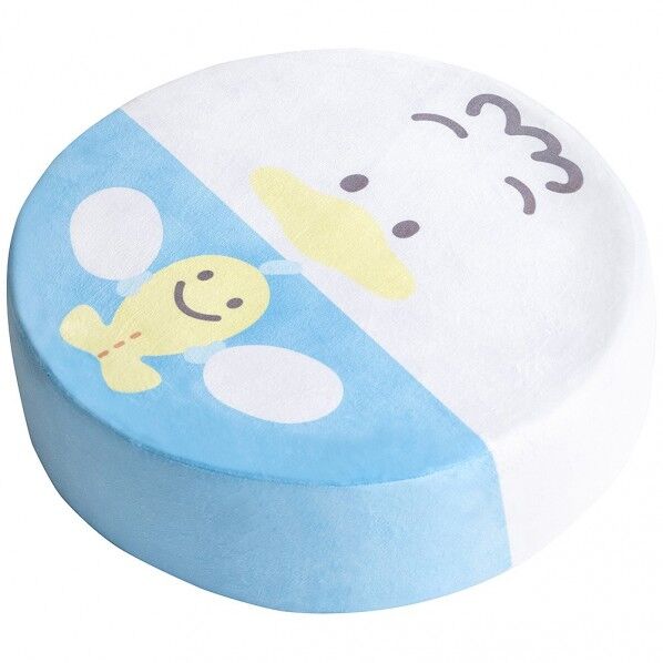 サンリオキャラクターズ リビングクッション あひるのペックル 直径40×高さ12cm CN-S400