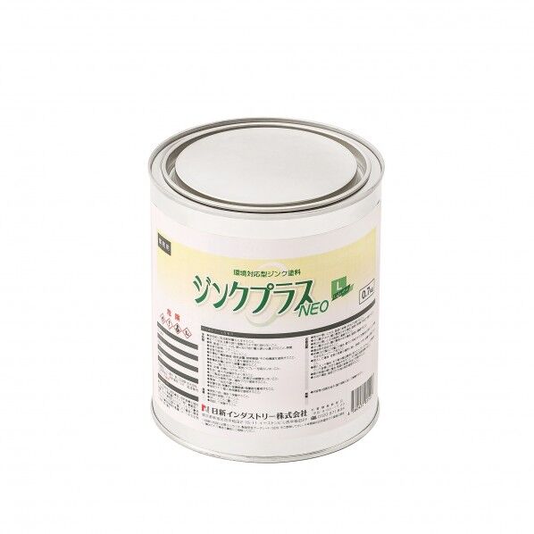 日新インダストリー 【ケース売】ジンクプラスネオL 塗料缶 110.0×110.0×130.0 PLC05 6缶