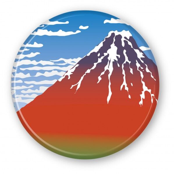葛飾北斎 赤富士マグネット