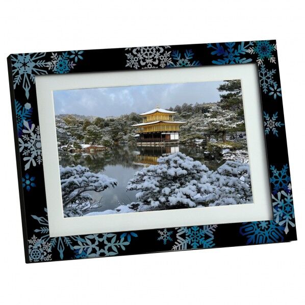 フォトフレーム 雪
