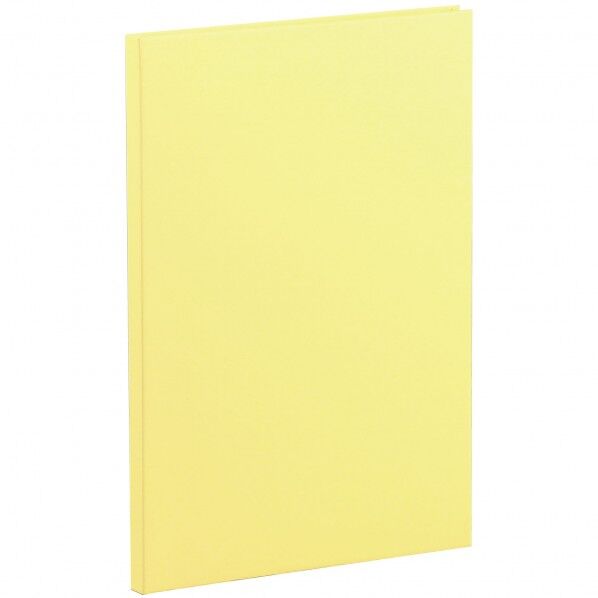 お絵かきましかくアルバム 薄 ライトイエロー