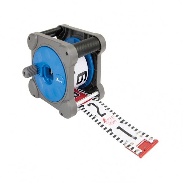 ロッドテープ キューブ型リールセットJIS 10m巾60mm 77737 1個