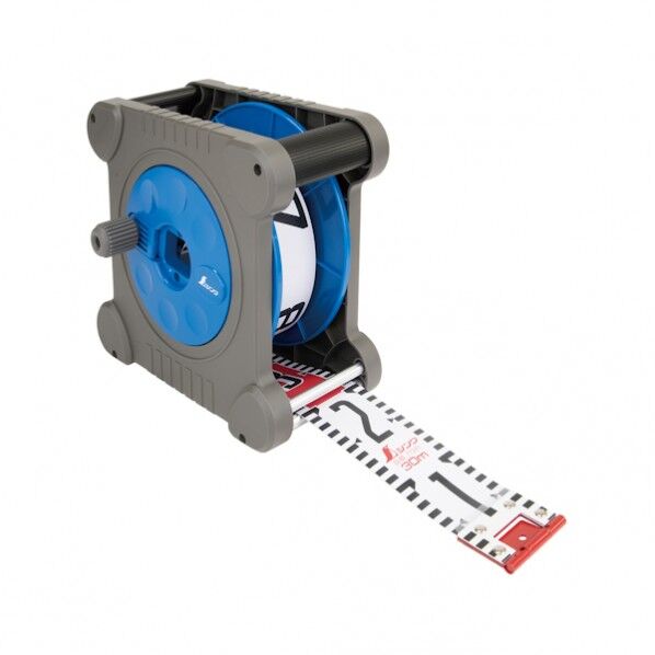 ロッドテープ キューブ型リールセットJIS 30m巾60mm