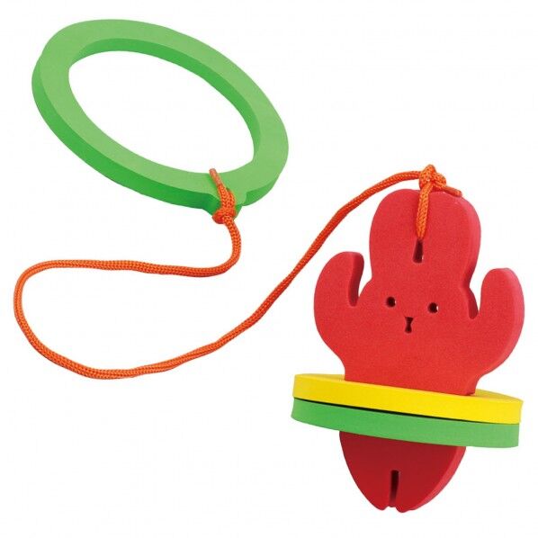 ぐるぐるうさぎスキップ