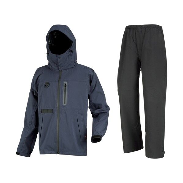 F-001 フィッシングレインスーツ ネイビー S ネイビー F001-55-S 1着