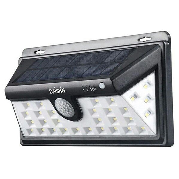 大進 広角ソーラーウォールライト DLS-WL005 1個...