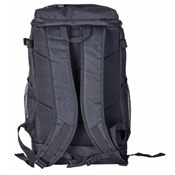 CAPTAIN STAG スクエア2層リュック W280×H500×D150mm ブラック 12460001 1個