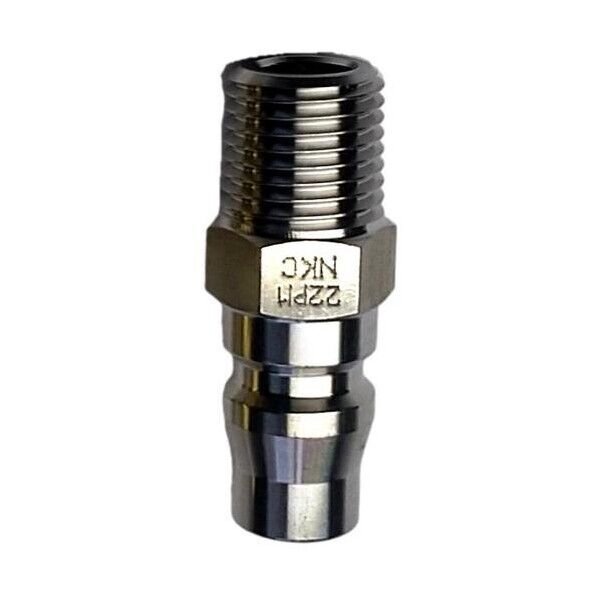 NL型カップリングプラグ R1/4 オネジ NL-22PM 1個