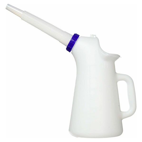 PJ014 オイルジョッキ 4L フタ&こし網付