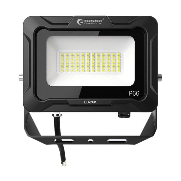 グリーンクロス LED投光器 20W 5000K昼白色 耐熱 6300054376 1台