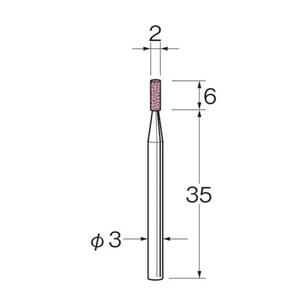 軸付砥石 G3103 5本