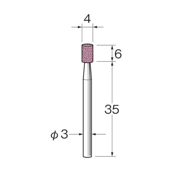 軸付砥石 G3105 5本