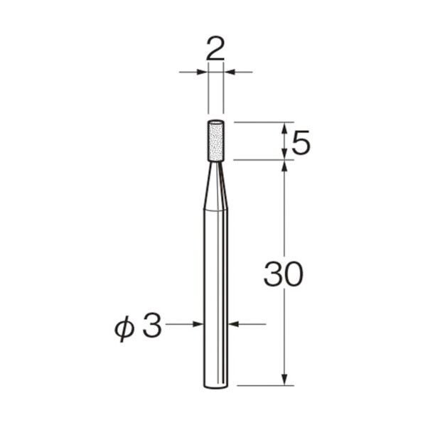 軸付砥石 G3123 5本
