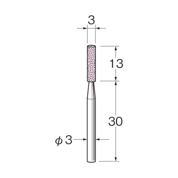 軸付砥石 G3231 5本