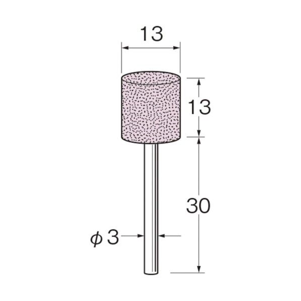 軸付砥石 G3237 5本
