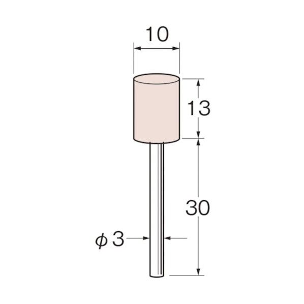 軸付砥石 G3533 5本