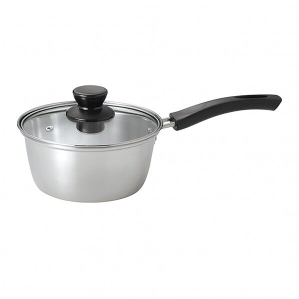 ニルワーカ IH対応 ステンレス製片手鍋 16cm