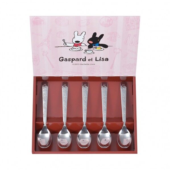 リサとガスパール スプーン 5本セット