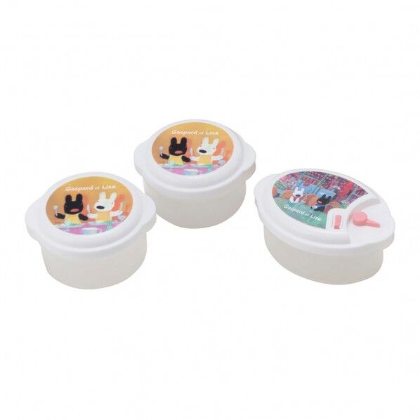 リサとガスパール レンジ容器 3点セット
