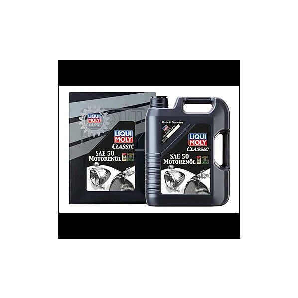 LIQUI MOLY(リキモリ) クラシックモーターオイル SAE 50 5L 1131 1個