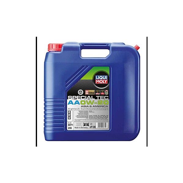 LIQUI MOLY(リキモリ) スペシャルテックAA 0W20 20L 8071 1個