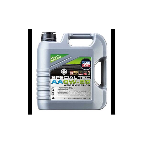 LIQUI MOLY(リキモリ) スペシャルテックAA 0W20 4L 20892 1個