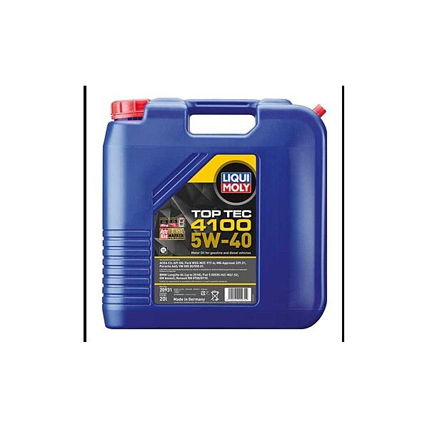 LIQUI MOLY(リキモリ) トップテック4100 5W40 20L 20931 1個