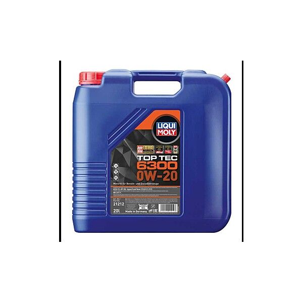 LIQUI MOLY(リキモリ) トップテック6300 0W20 20L 21212 1個