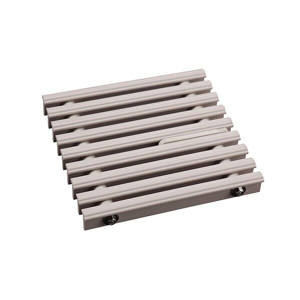 セーフティグレーチング ノンスリップ樹脂製 集水マス(枠共) ベージュ