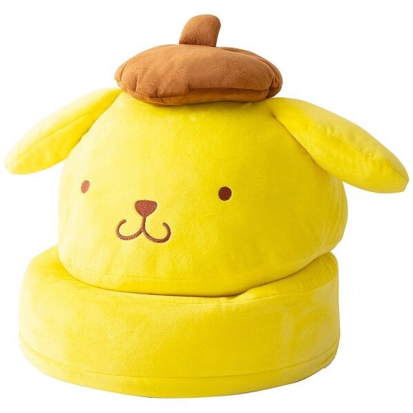 サンリオキャラクターズ コンパクト座椅子 ポムポムプリン YS-S4040