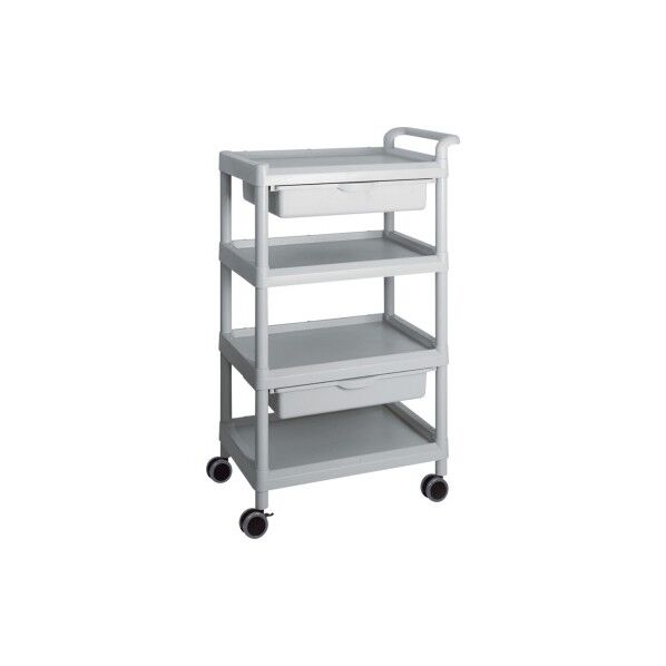 モバイルイージーカート(トールタイプ/ワイド32) 4段 引出しあり