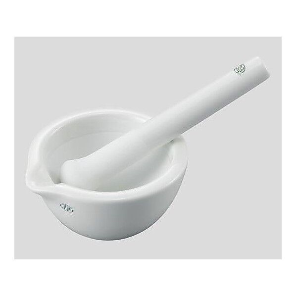 スタンダード乳鉢 211a/0 乳棒付き 2-9037-01 1