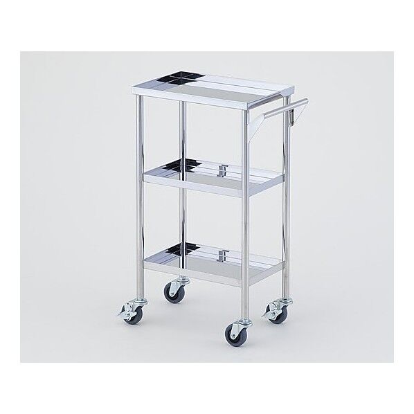 回診車(静音) 3段 450×300×800mm 8-2278-03 1